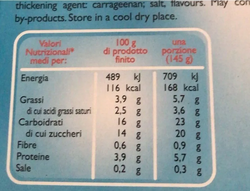 Budino cioccolato