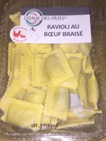 Ravioli au bœuf braisé
