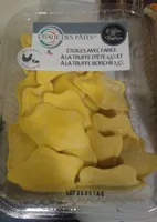 Étoiles avec farce à la truffe d'été et a la truffe borchi