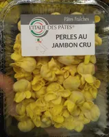 Perles au jambon cru