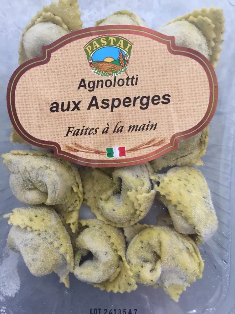 Agnolotti aux asperges
