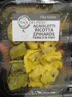 Agnolotti ricotta épinards