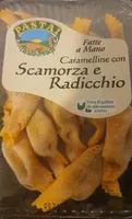 Caramelline con scamorza e radicchio