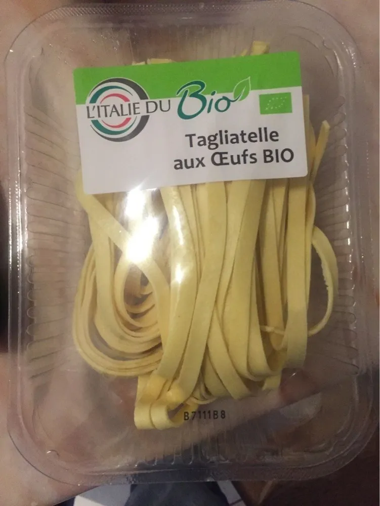 Tagliatelles aux oeufs bio
