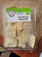 Ravioli aux cèpes bio