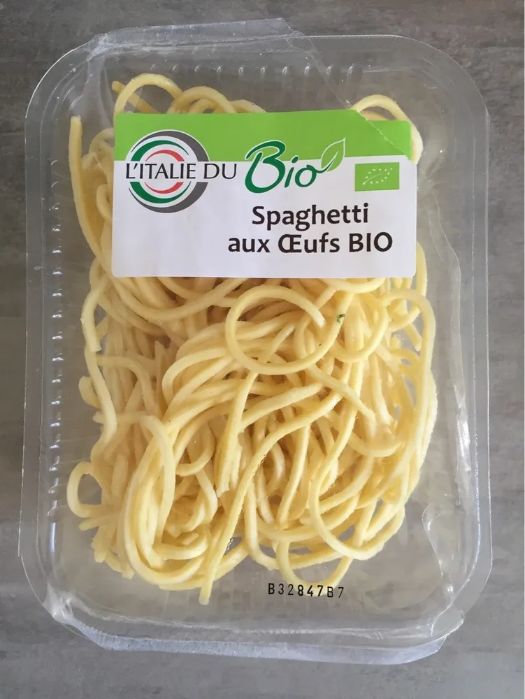Spaghetti aux oeufs BIO