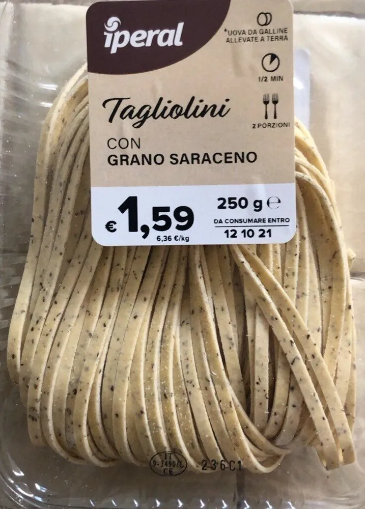 Tagliolini con grano saraceno