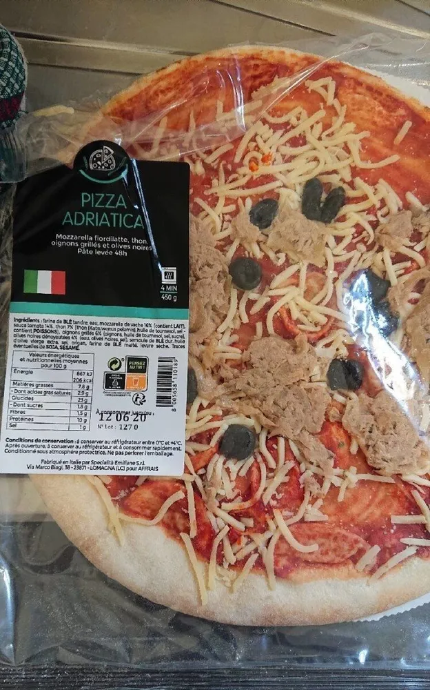 Pizza adriatica