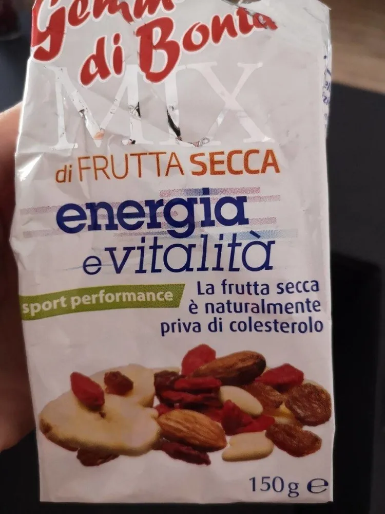 Mix di frutta secca energia e vitalità