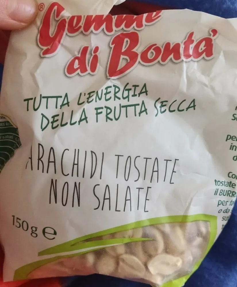 Arachidi tostate non salate