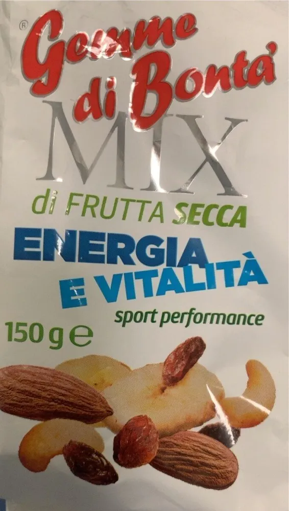 Mix frutta secca energia e vitalità