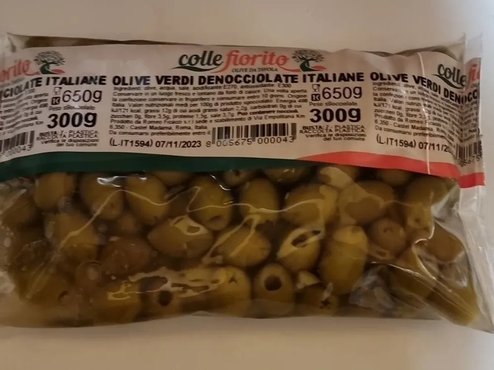 Olive verdi denocciolate