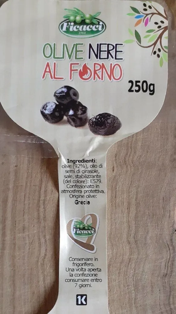 Olive nere al forno
