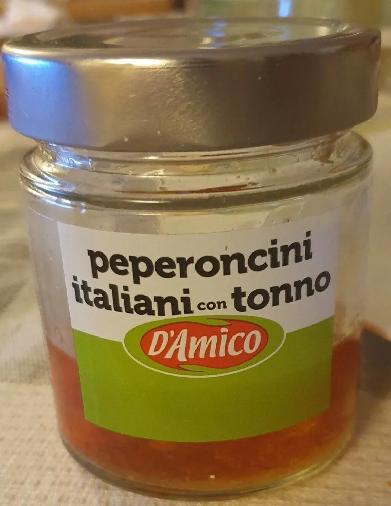 Peperoncini italiani con tonno