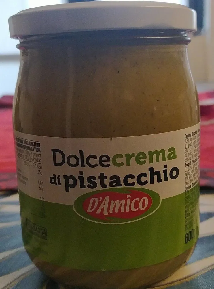 Dolcecrema di pistacchio