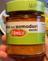 pesto con pomodori secchi