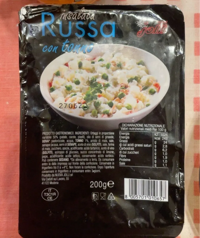 Insalata Russa con Tonno