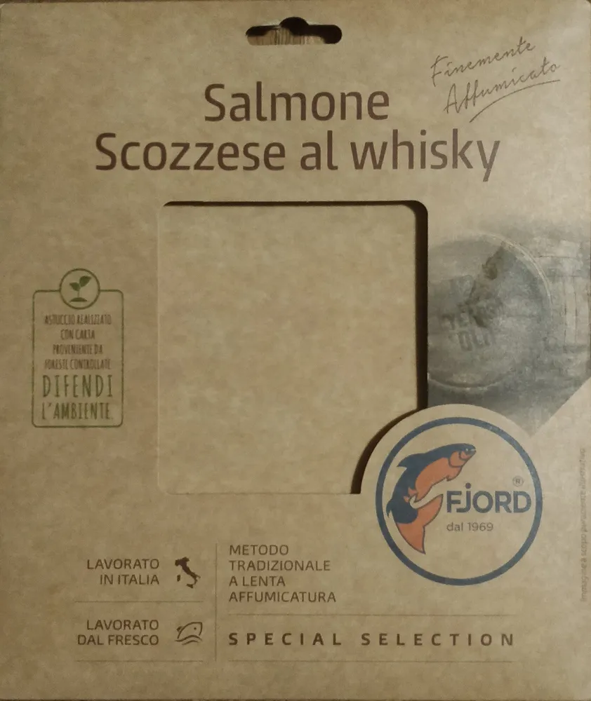 Salmone scozzese al whisky