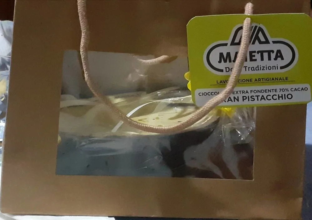 CIOCCOLATO EXTRA FONDENTE CACAO GRAN PISTACCHIO