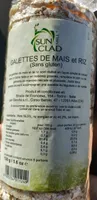 Galette de mais et riz