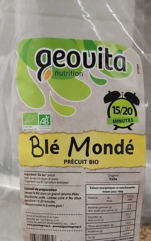 Blé monde