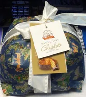 Panettone con gotas de chocolate negro