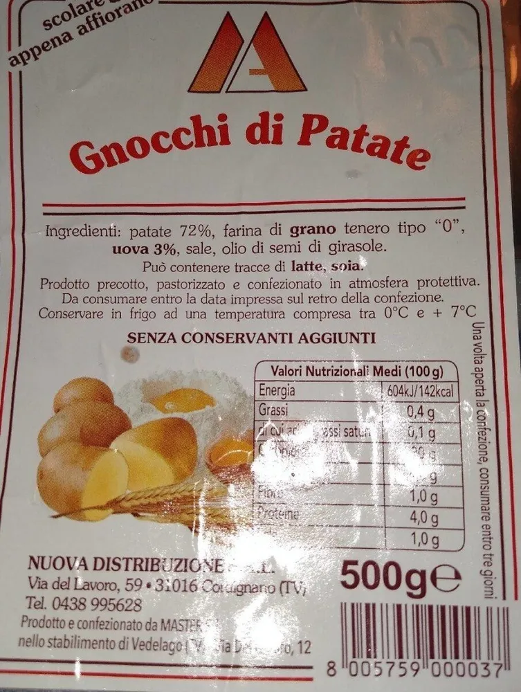 Gnocchi di patate