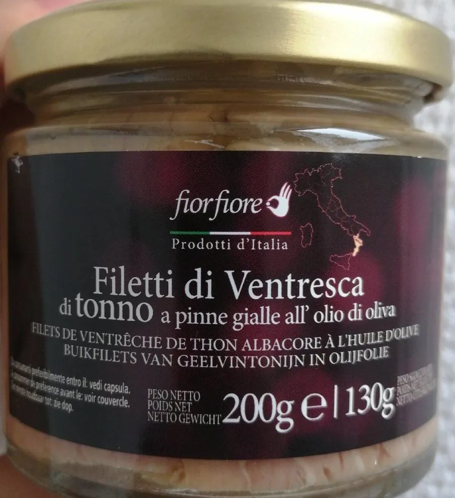 Filetti di ventresca