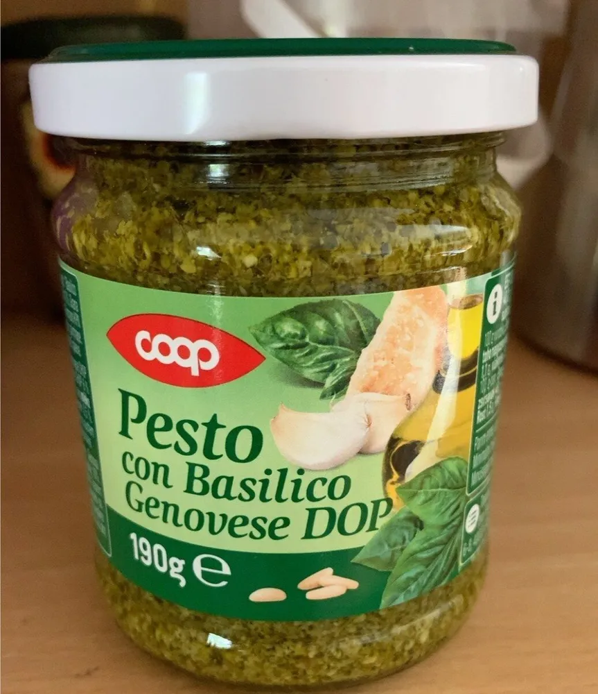 Pesto con Basilico Genovese DOP