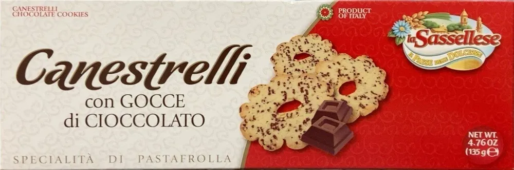Canestrelli con gocce di cioccolato