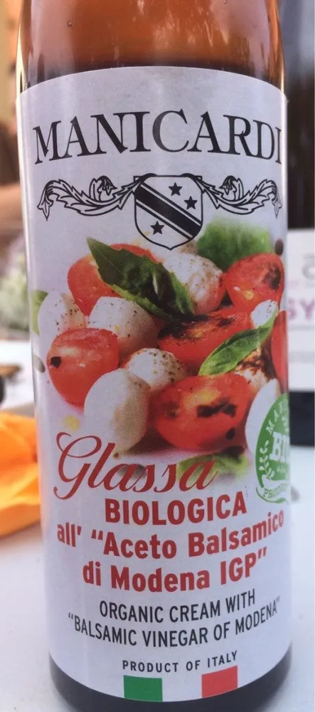 Glassa biologica all Aceto Balsamico