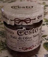 Patè di olive nere in olio d'oliva