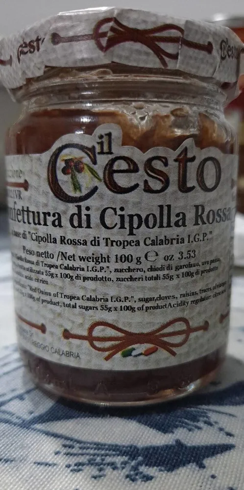 Confettura di cipolla rossa