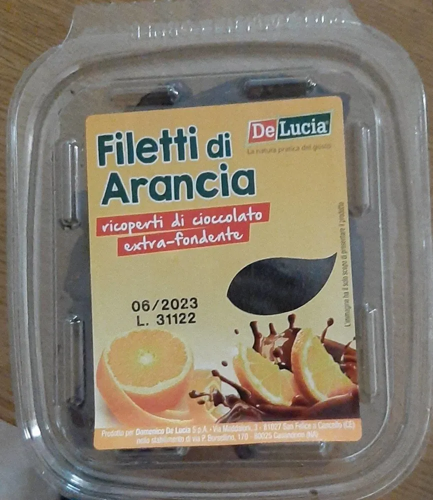 Filetti di arancia