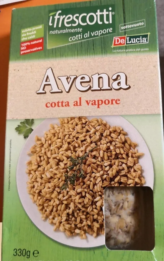 Avena cotta al vapore