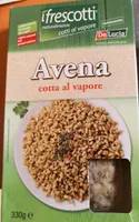 Avena cotta al vapore