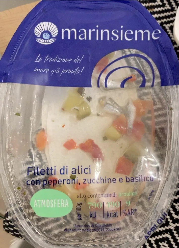 Filetti di alici