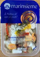 Insalata di mare con verdure