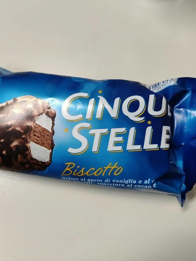 Cinque stelle biscotto