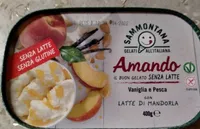 Amando gelato vaniglia e pesca