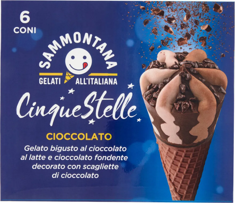 Cinque stelle cioccolato