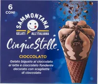 Cinque stelle cioccolato