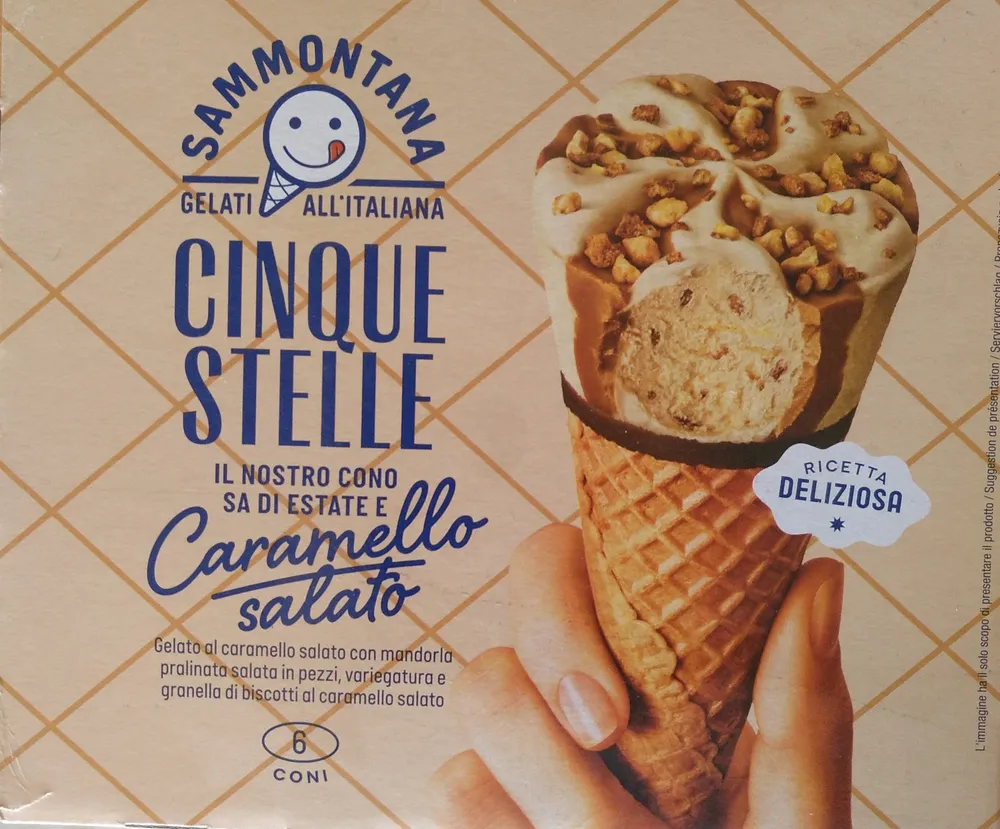 Cinque stelle Caramello salato