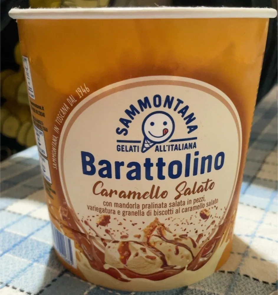Gelato caramello salato