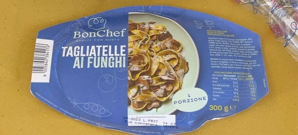 Tagliatelle ai funghi