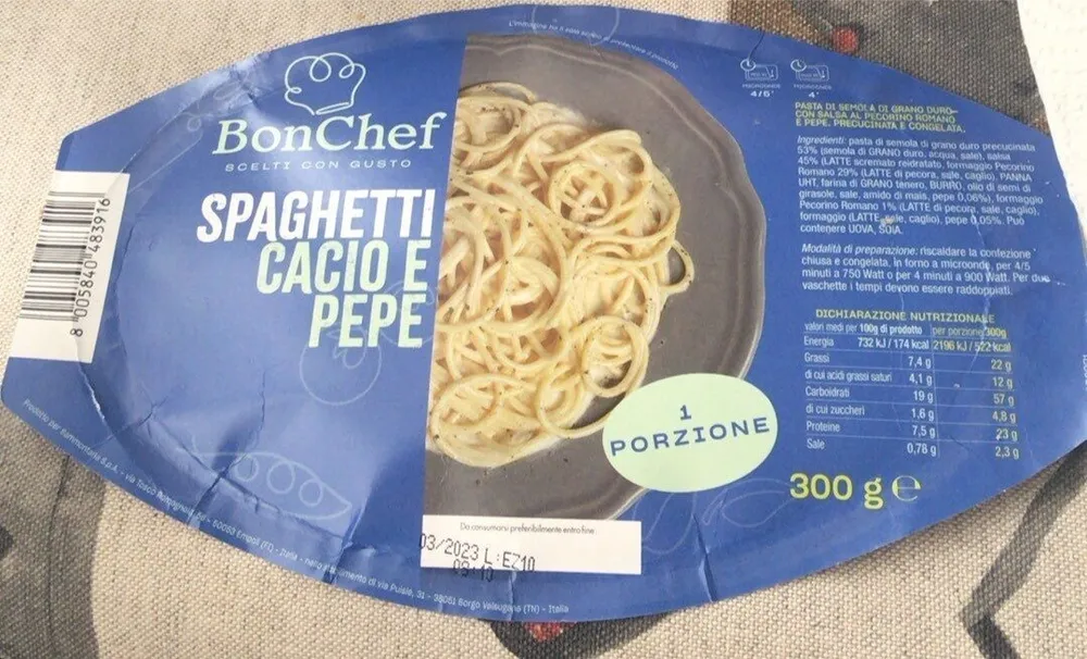 Spaghetti Cacio e Pepe