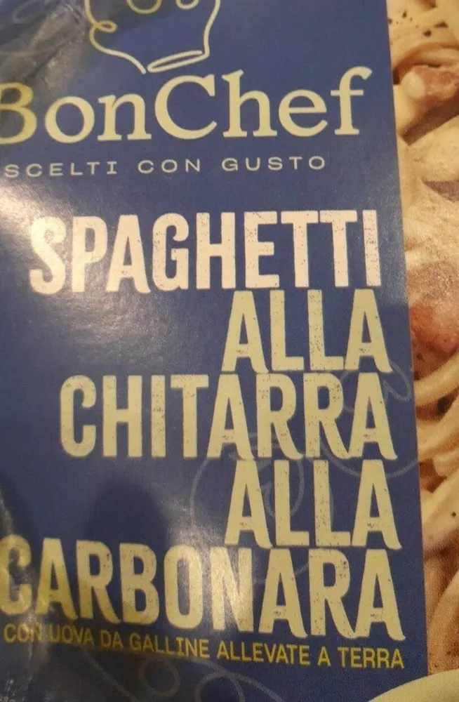 BonChef Spaghetti alla chitarra alla carbonara