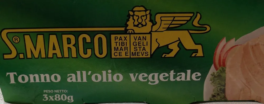 Tonno all'olio vegetale
