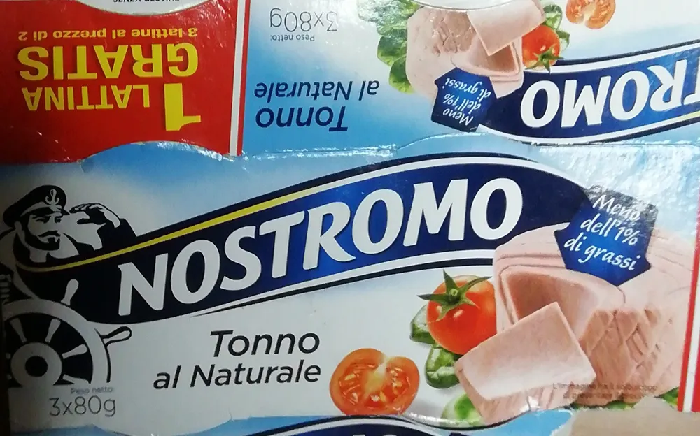 Nostromo Tonno Naturale GR. 80X2+1