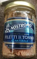 Filetti di tonno al naturale